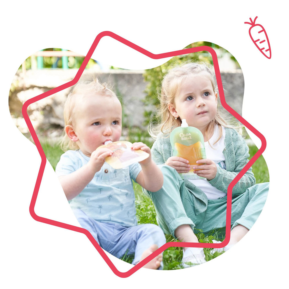 Badabulle tasak bébiételekhez 150ml 15db B004500