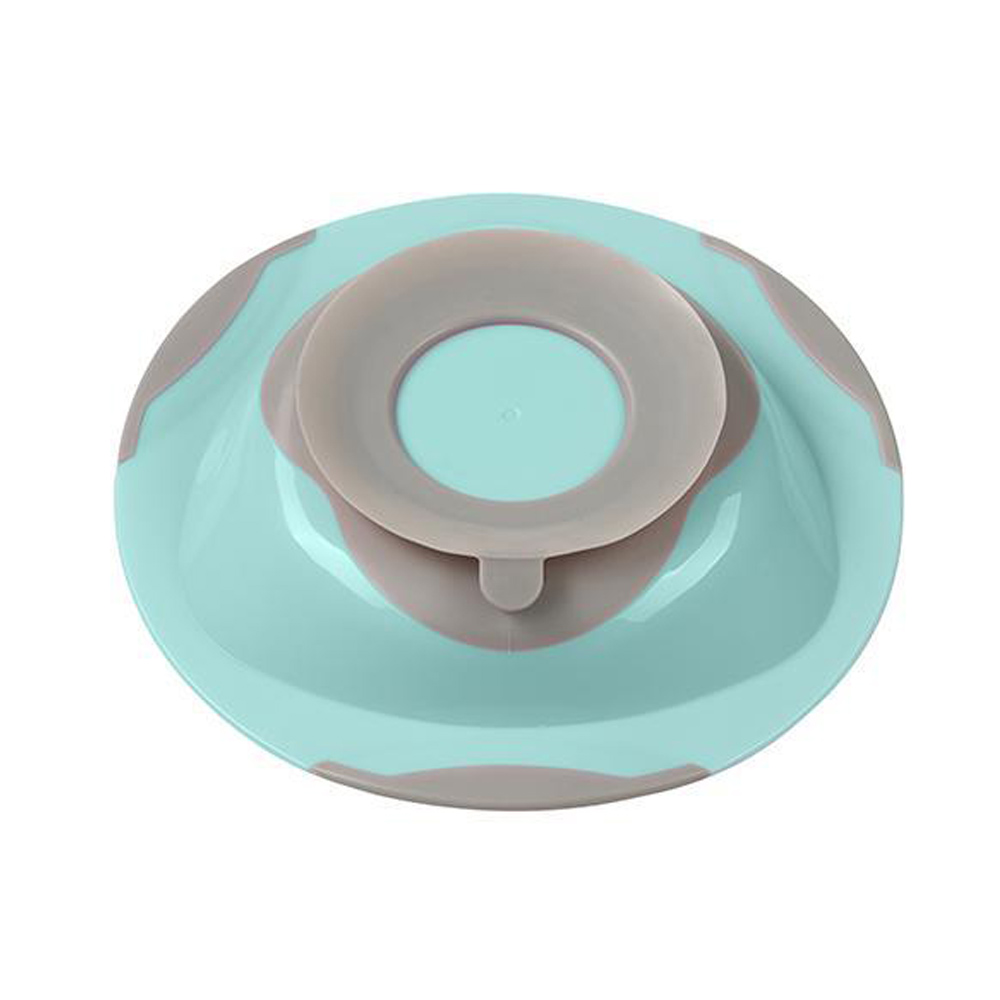 BabyOno tányér - tapadó aljú türkiszzöld 1062/01