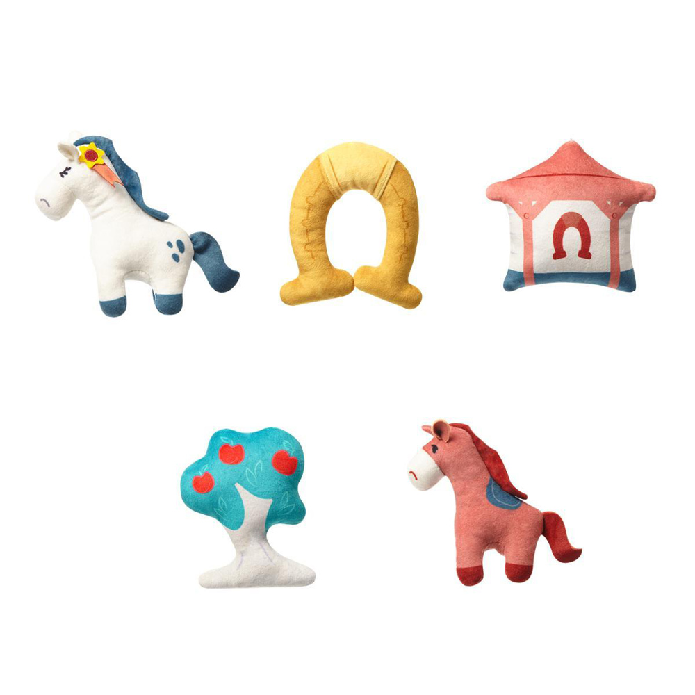 BabyOno zenélő-forgó elektromos - utazóágyra és fa kiságyra - Lovak 793