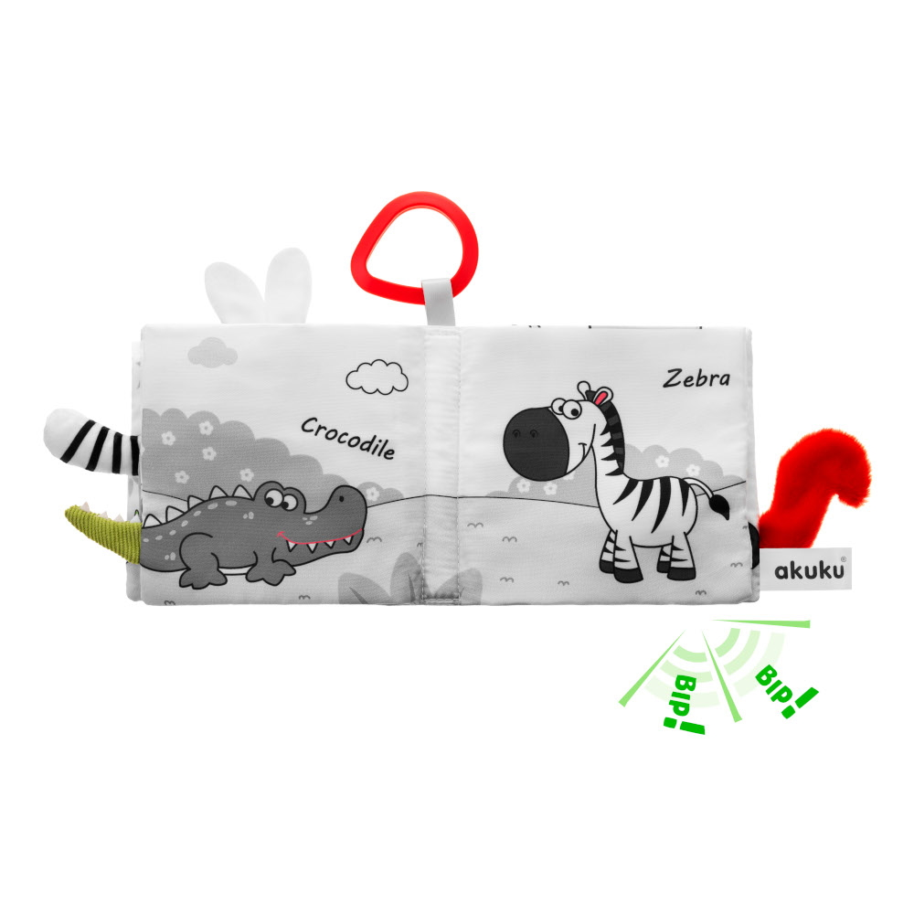 Akuku babakönyv - készségfejlesztő játék Állati királyság