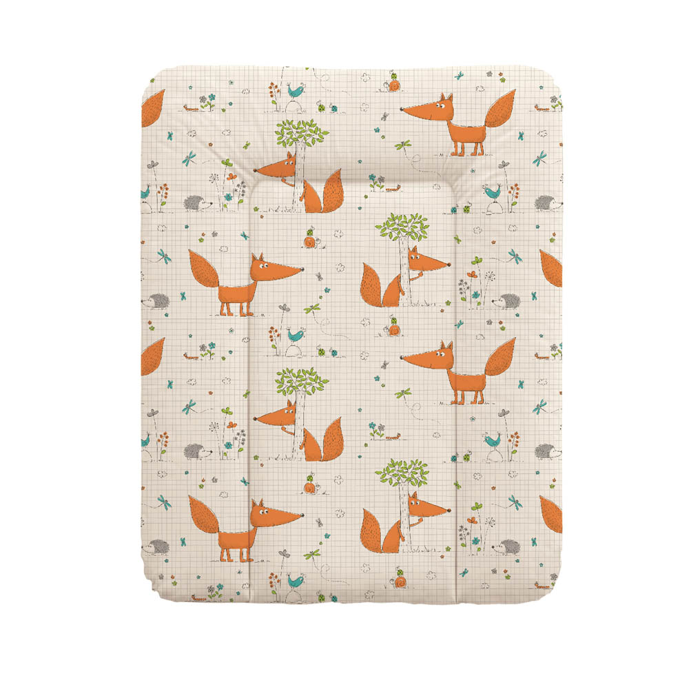 Ceba pelenkázó lap puha kicsi 50x70cm fox ecru