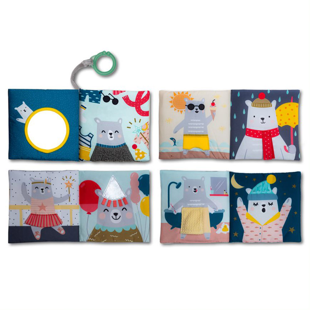 Taf Toys bébikönyv puha What Does Paul Wear? Mit visel Paul? 12605