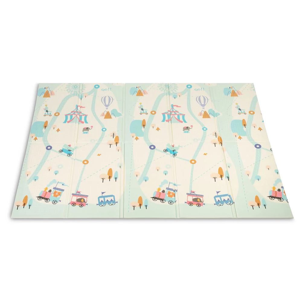 Toyz habszivacs játszószőnyeg kétoldalas 180x200cm Cirkusz