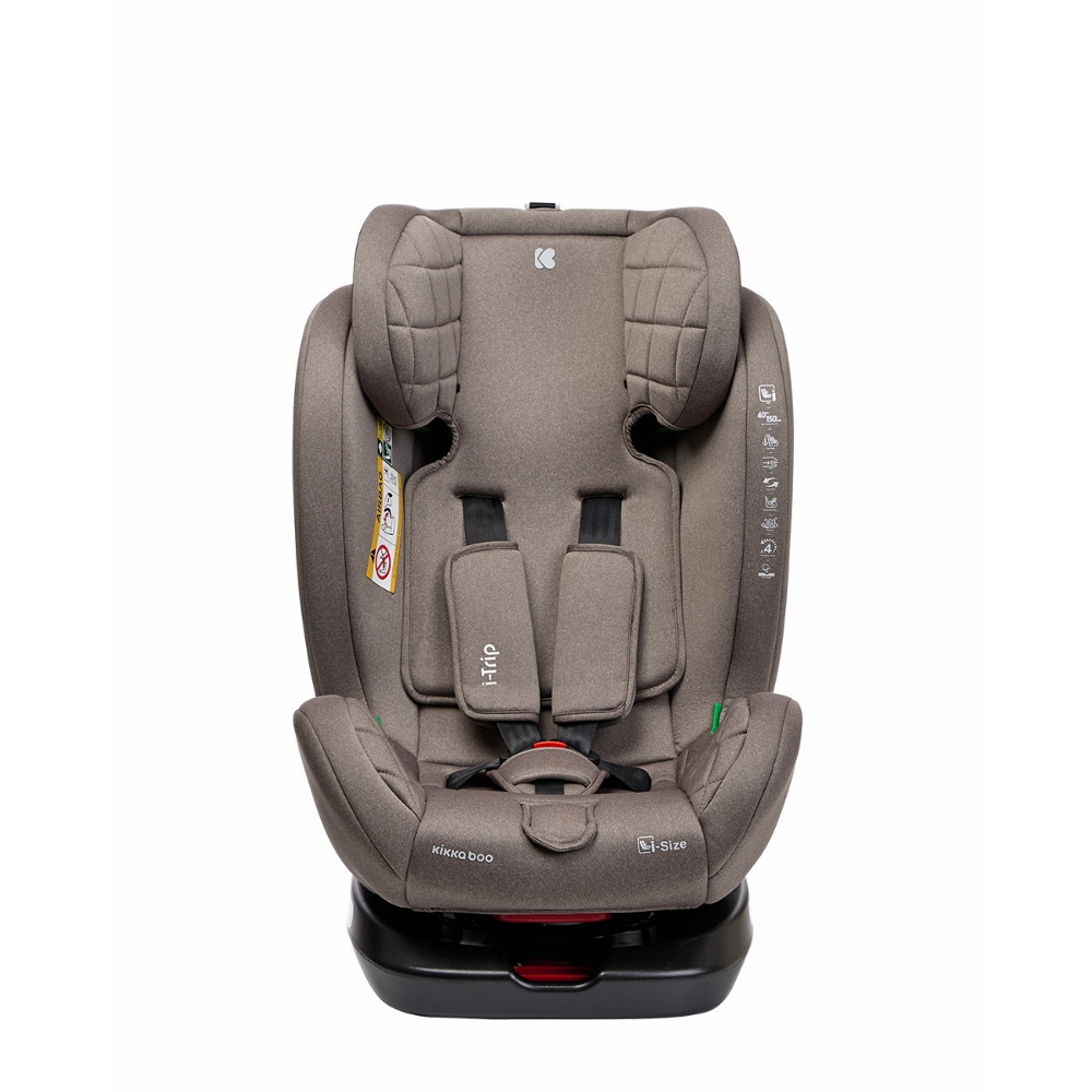 Kikkaboo gyerekülés i-Trip 360 fok i-Size Isofix 40-150 cm bézs