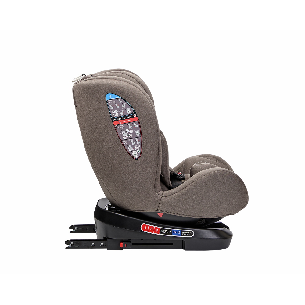 Kikkaboo gyerekülés i-Trip 360 fok i-Size Isofix 40-150 cm bézs
