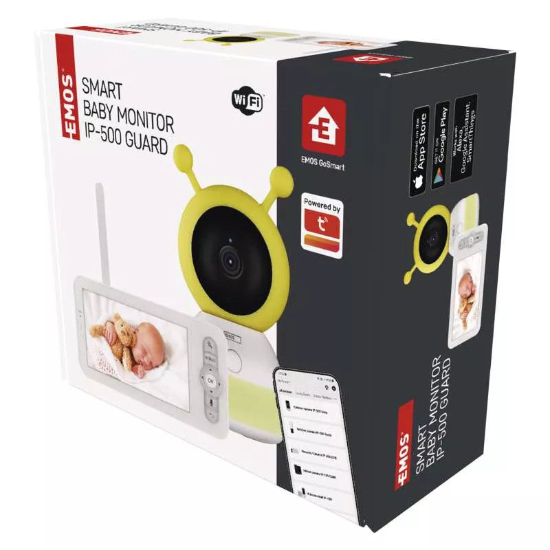 GoSmart Bébiőr monitor IP-500 GUARD képernyővel és wifivel