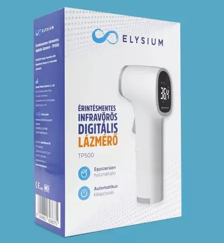 Elysium TP500 érintésmentes infravörös lázmérő, elemmel - 1 db