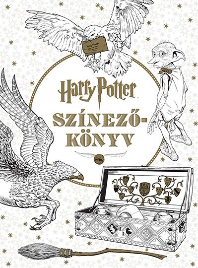 Harry Potter színezőkönyv
