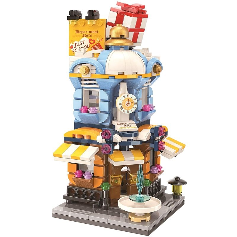 QMAN® C0105 Keeppley | lego-kompatibilis építőjáték | 389 db építőkocka | Divat Shopping Bevásárlóház