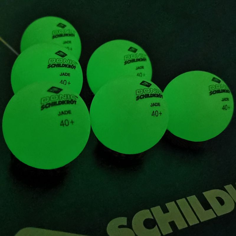 Ping-pong labda Donic Glow in the dark 6 db