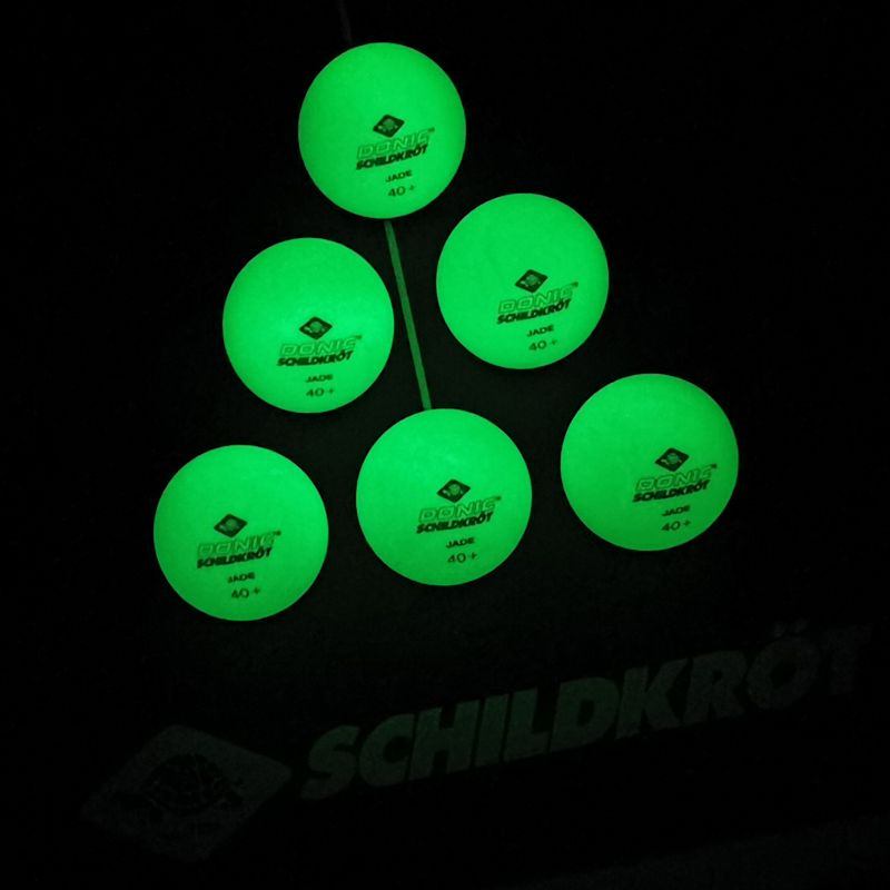 Ping-pong labda Donic Glow in the dark 6 db