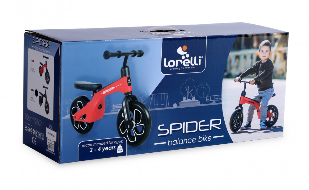 Lorelli Spider futóbicikli - Black