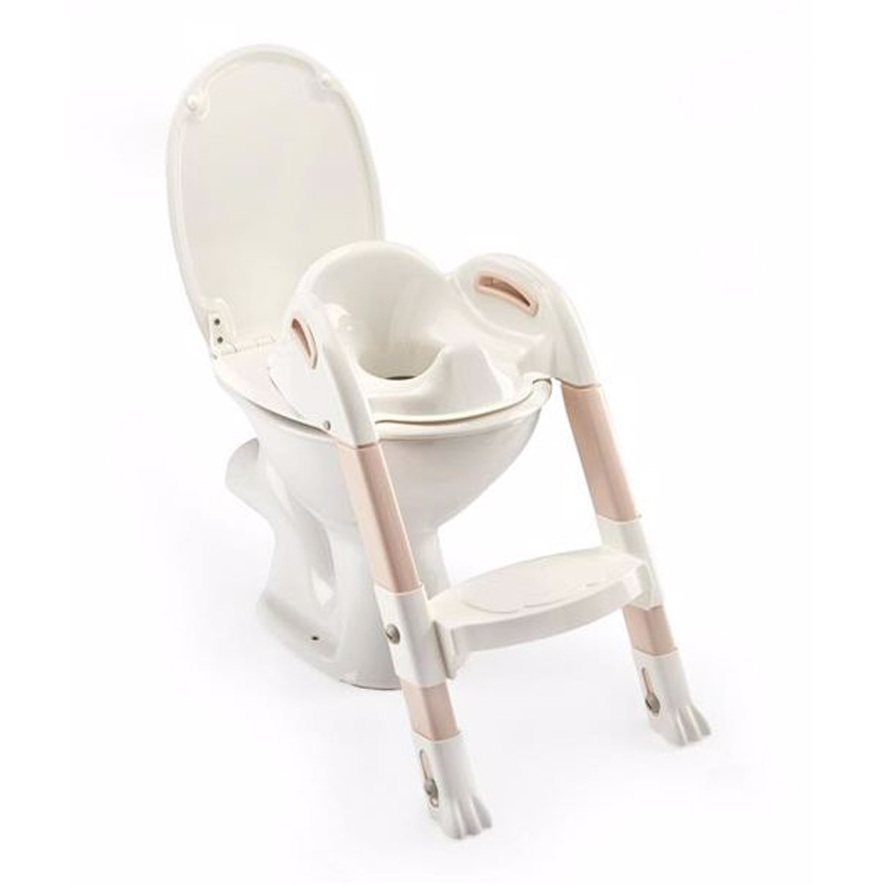 Thermobaby wc szűkítő lépcsős Kiddy Loo Marron glace bézs