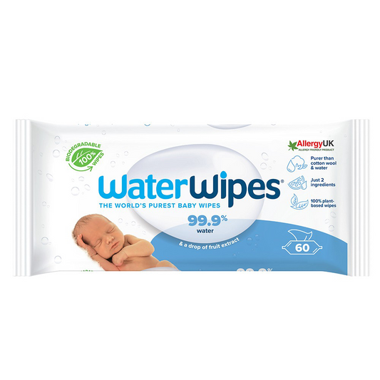 WaterWipes bio baba nedves törlőkendő 60 lapos