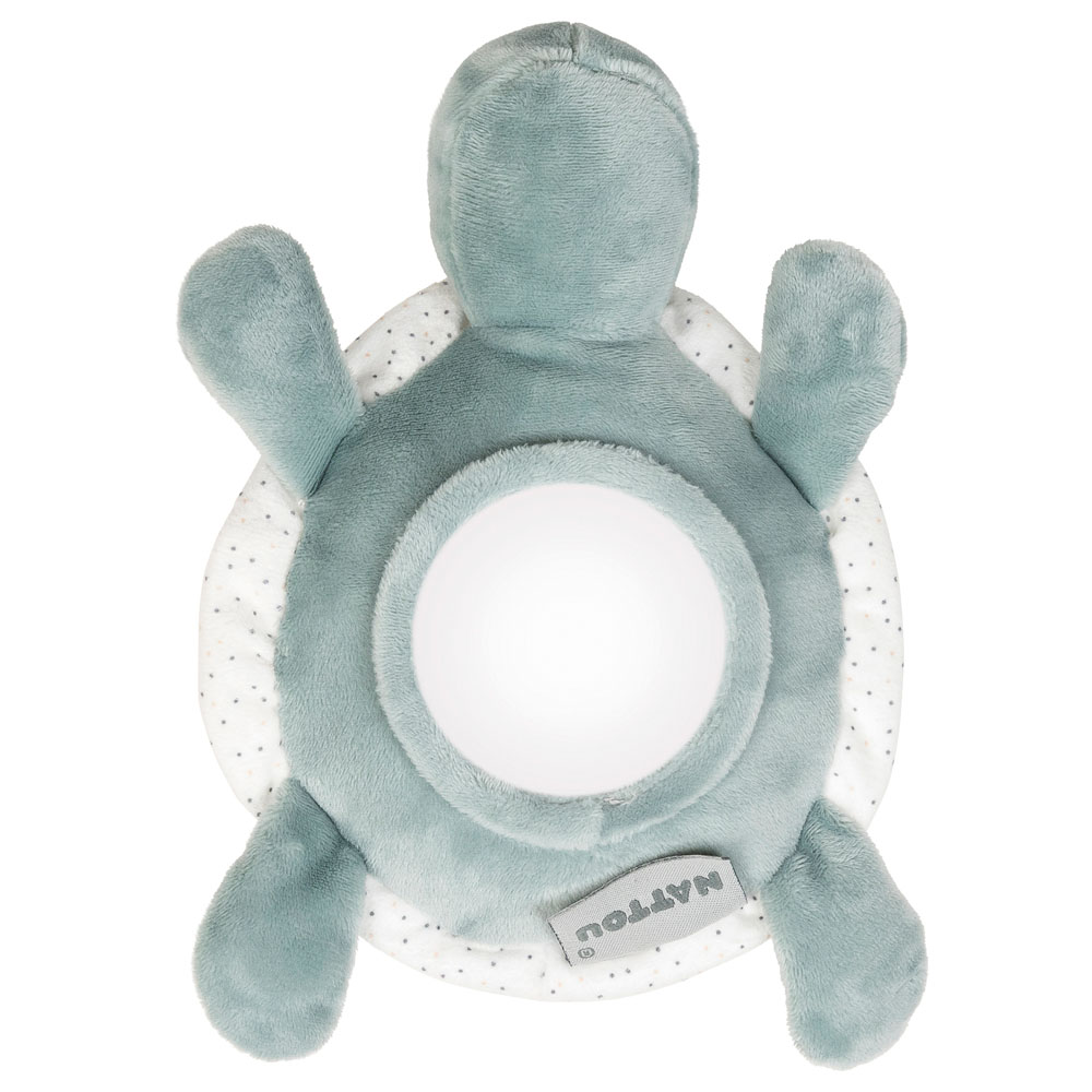 Nattou foglalkoztató játék plüss Lapidou Teknős Zöld 19cm