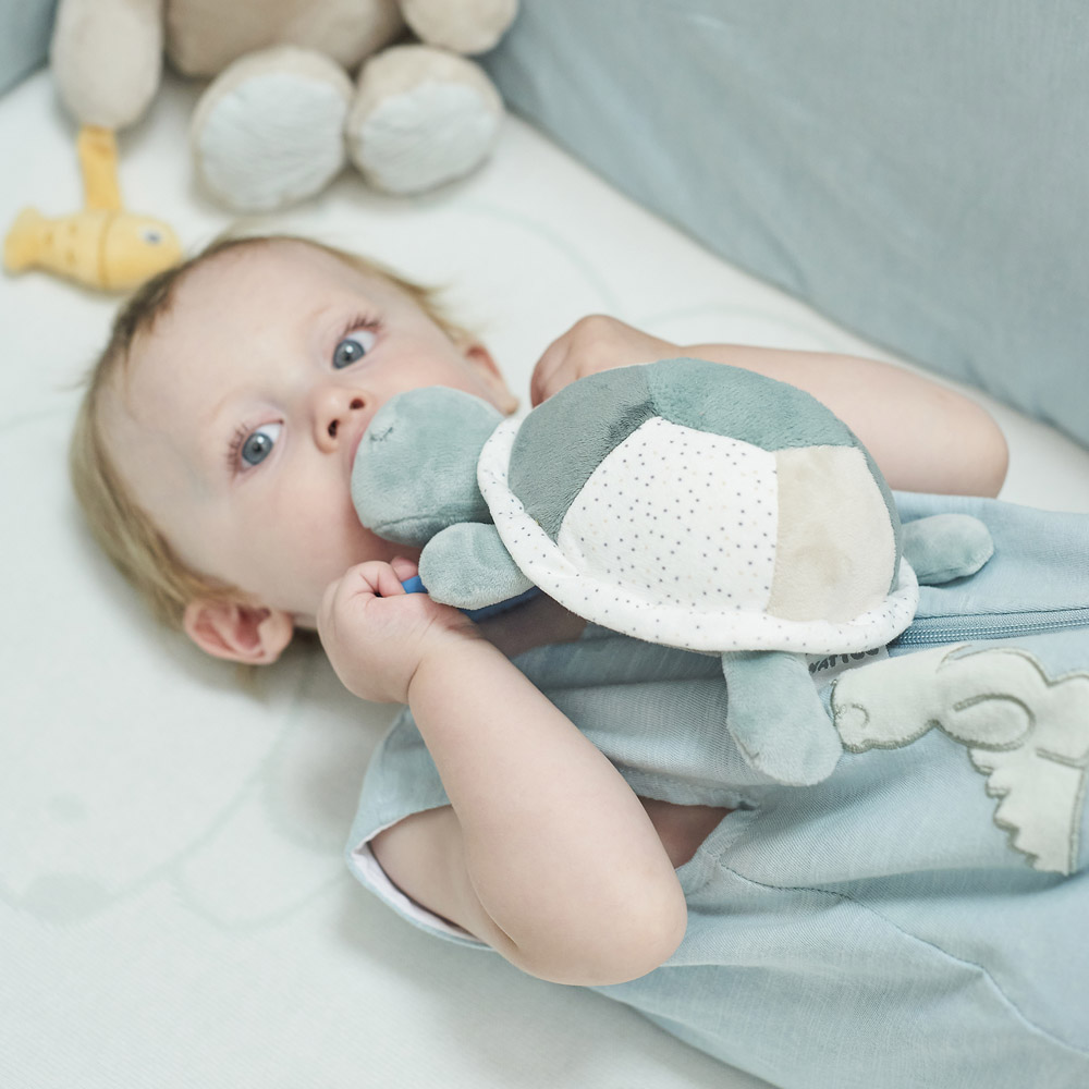 Nattou foglalkoztató játék plüss Lapidou Teknős Zöld 19cm