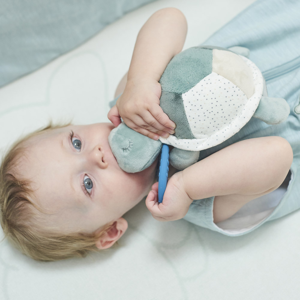 Nattou foglalkoztató játék plüss Lapidou Teknős Zöld 19cm