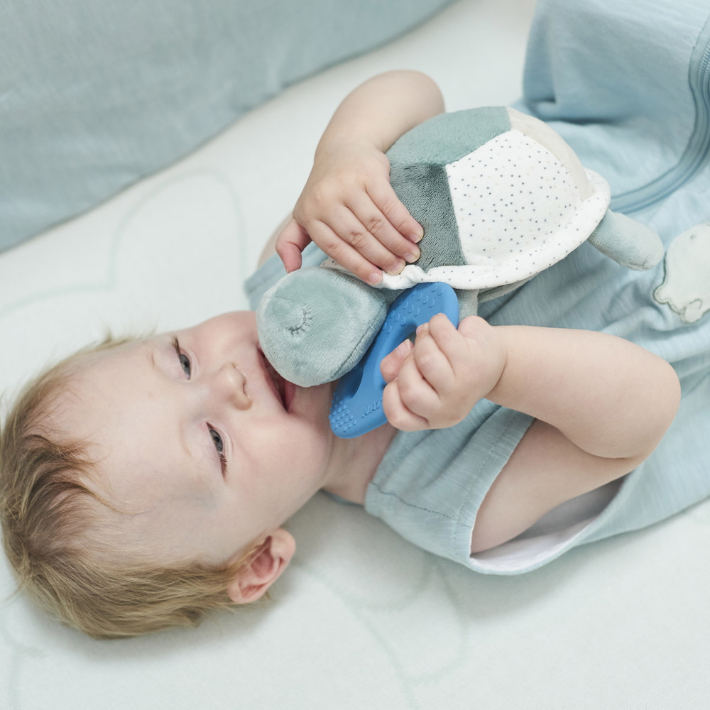 Nattou foglalkoztató játék plüss Lapidou Teknős Zöld 19cm