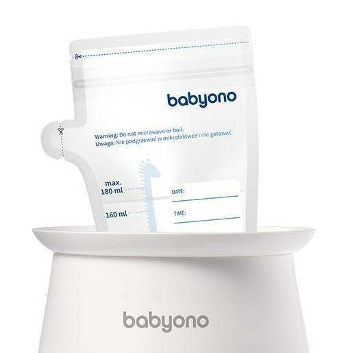 BabyOno anyatejtároló tasak - eldobható 30db 180ml 1084