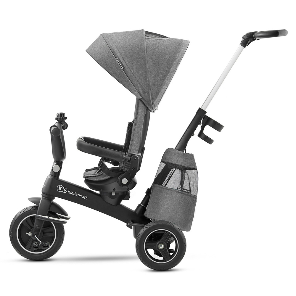 Kinderkraft tricikli Easytwist Platinum Grey