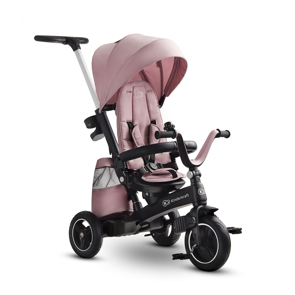 Kinderkraft tricikli Easytwist Mauvelous Pink