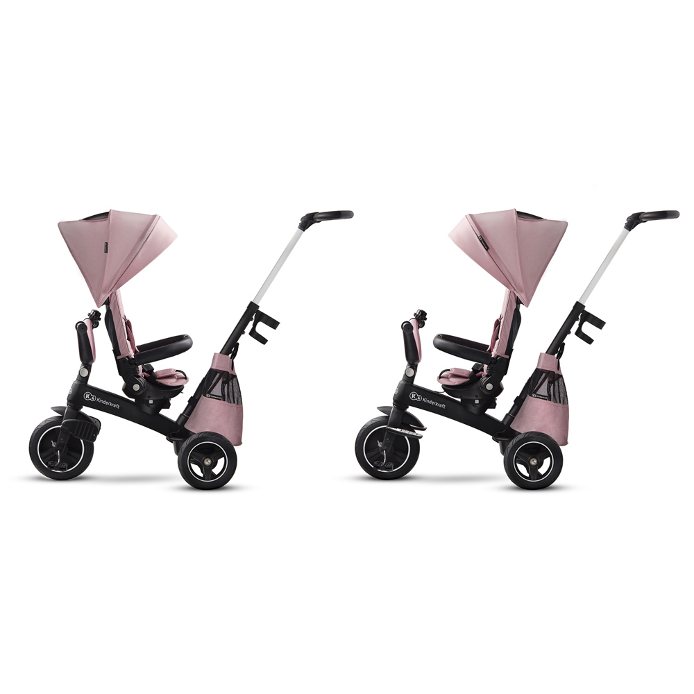 Kinderkraft tricikli Easytwist Mauvelous Pink