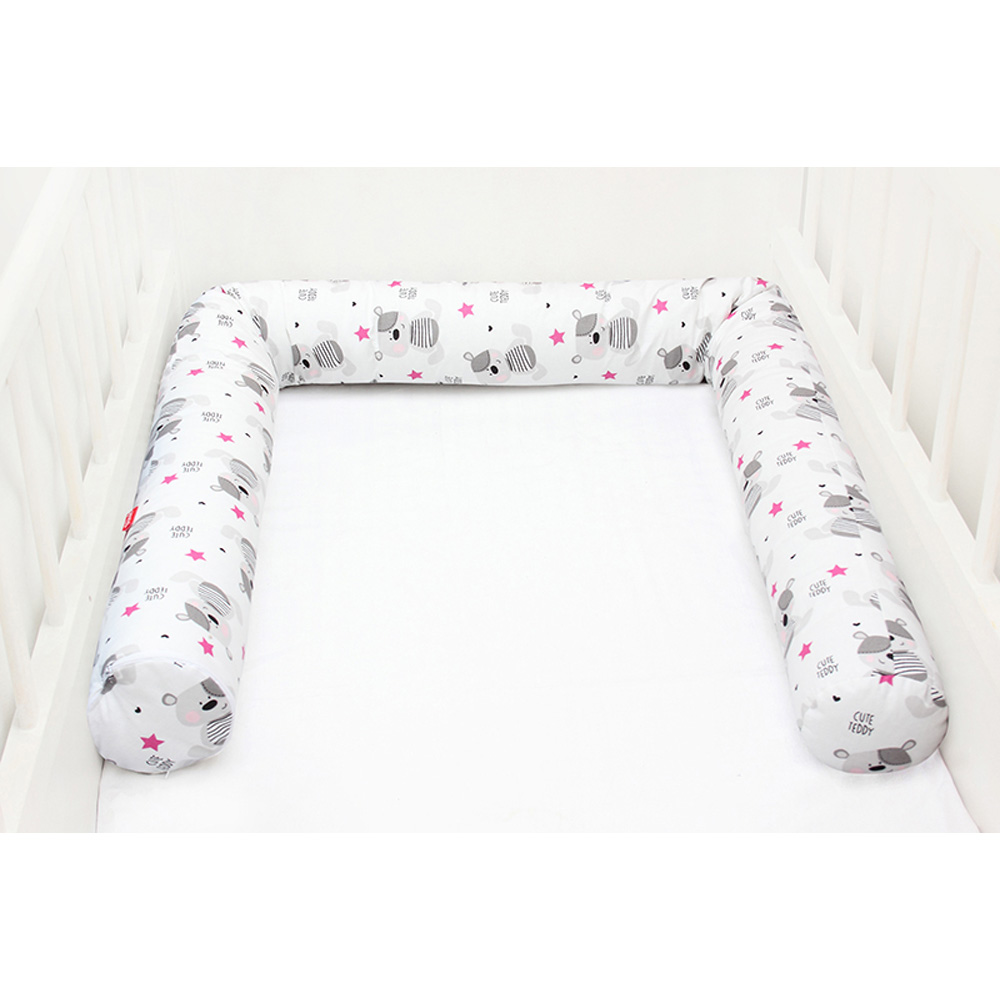 Scamp rácsvédő hengerpárna 210cm White Grey Bears BRVE010 210CM
