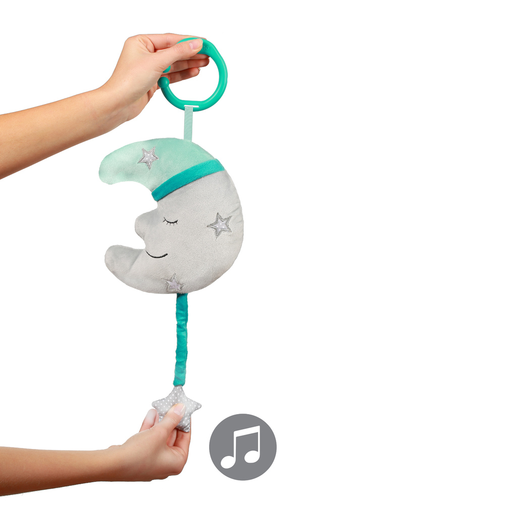 BabyOno felhúzós-zenélő plüss hold Happy Moon 610