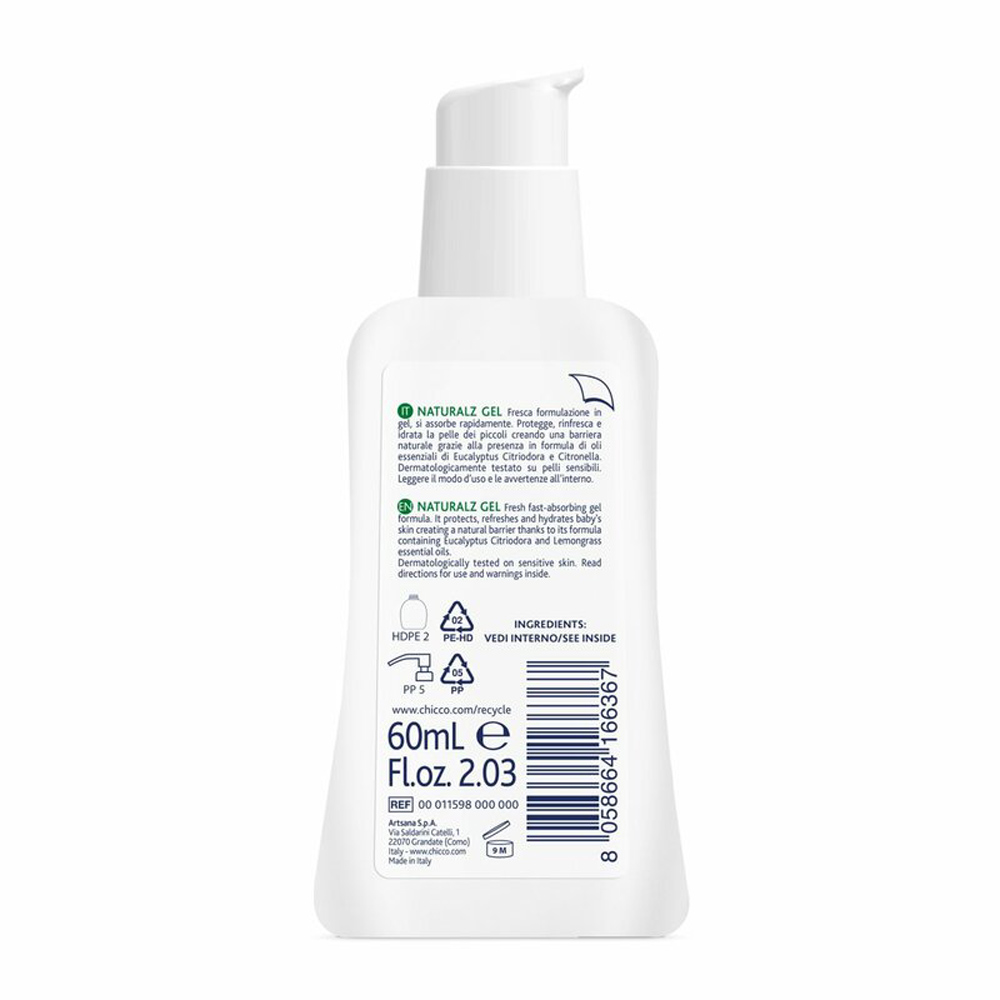 Chicco NaturalZ védő gél 60ml