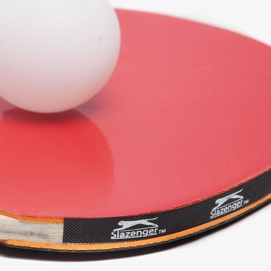 Slazenger pingpong ütő szett. 1 db  fa ütő, 3 labda + hordozó táska