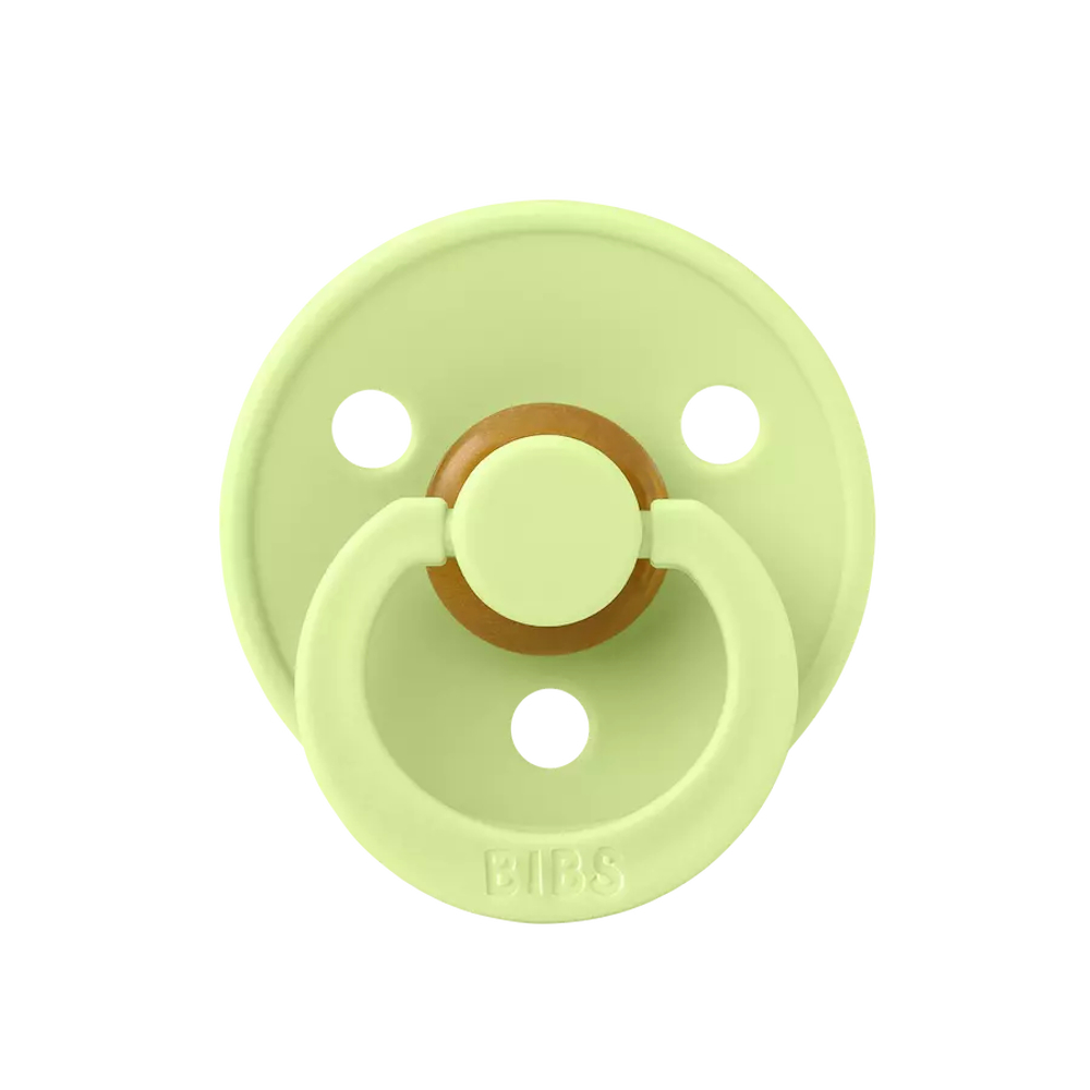 BIBS játszócumi - Colour natúr kaucsuk 0-6 hó matcha 1 db tasakban