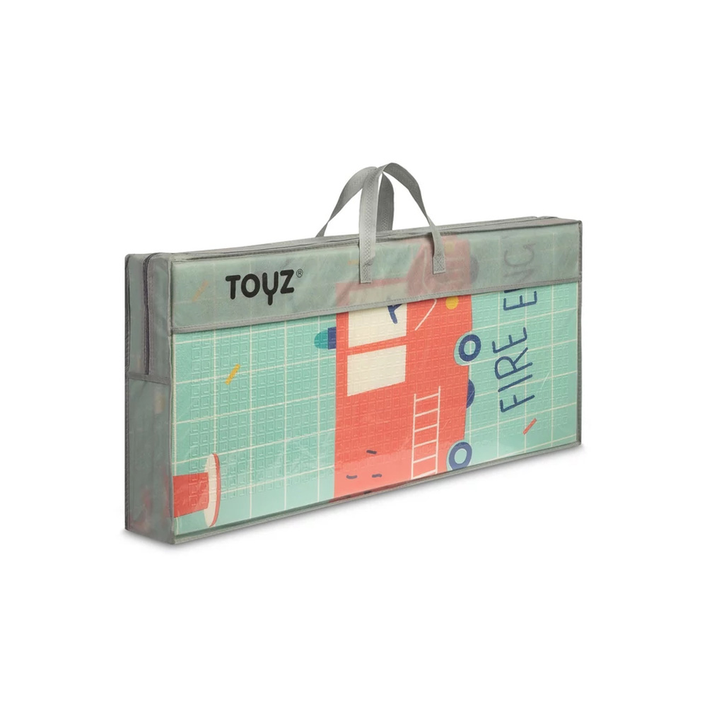 Toyz habszivacs játszószőnyeg kétoldalas 180x200cm Város