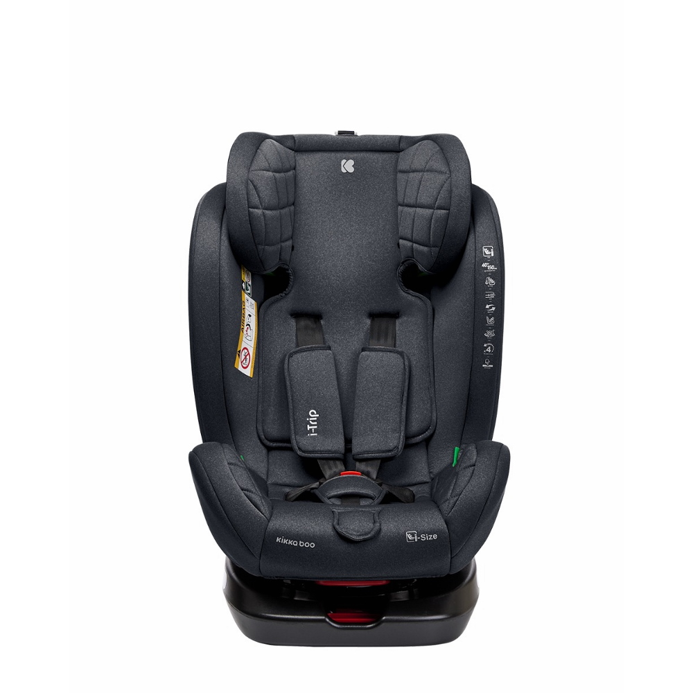 Kikkaboo gyerekülés i-Trip 360 fok i-Size Isofix 40-150 cm szürke