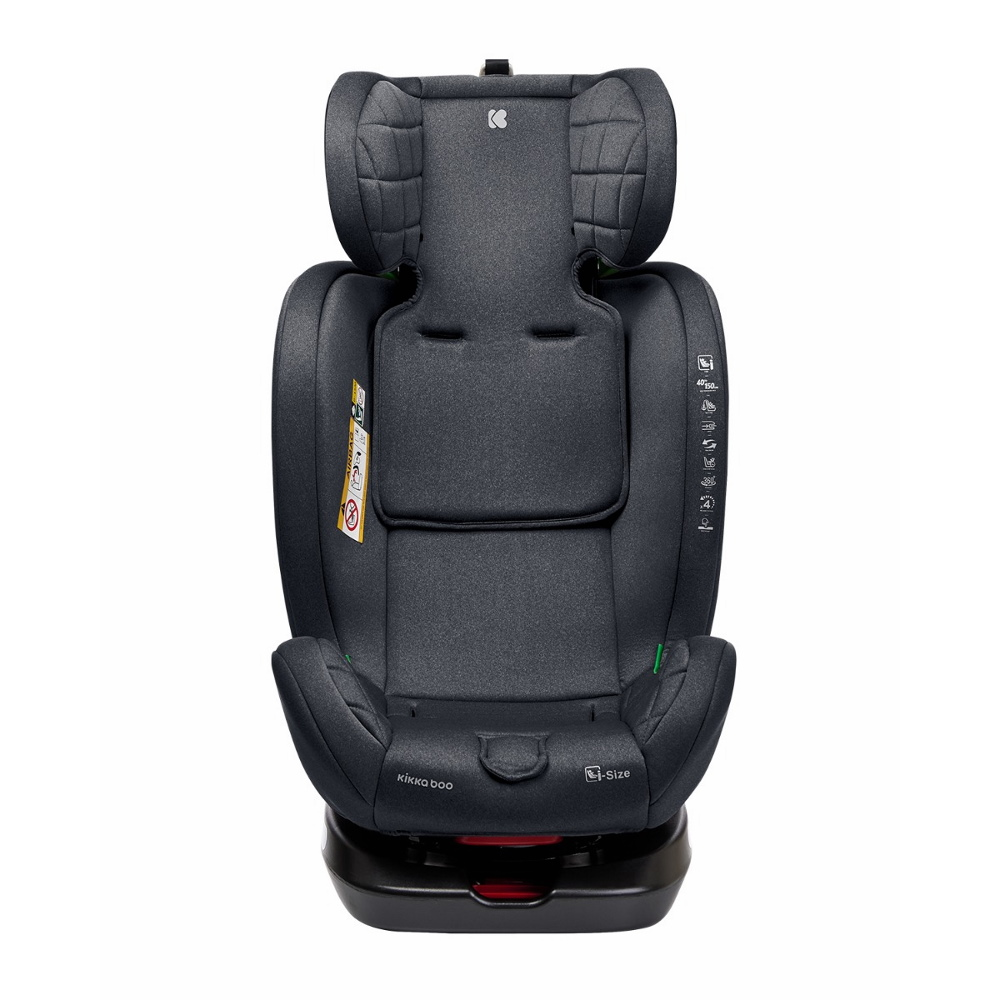 Kikkaboo gyerekülés i-Trip 360 fok i-Size Isofix 40-150 cm szürke