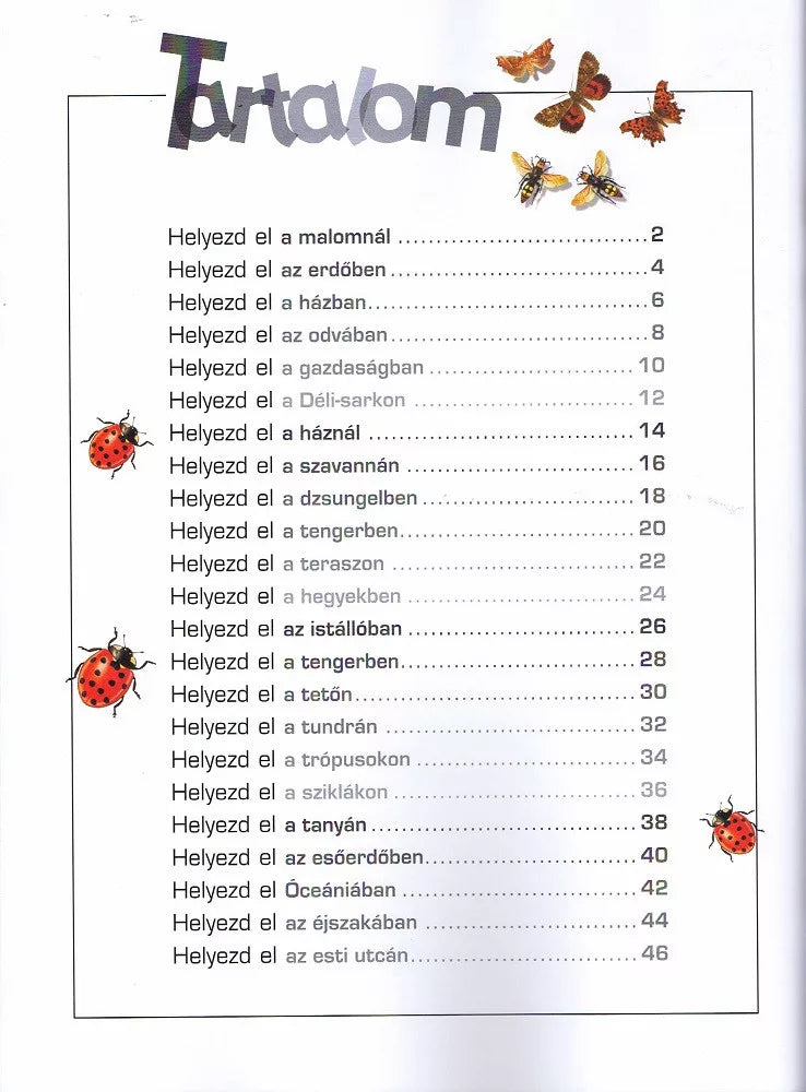 1000 állat matricája - Fehér