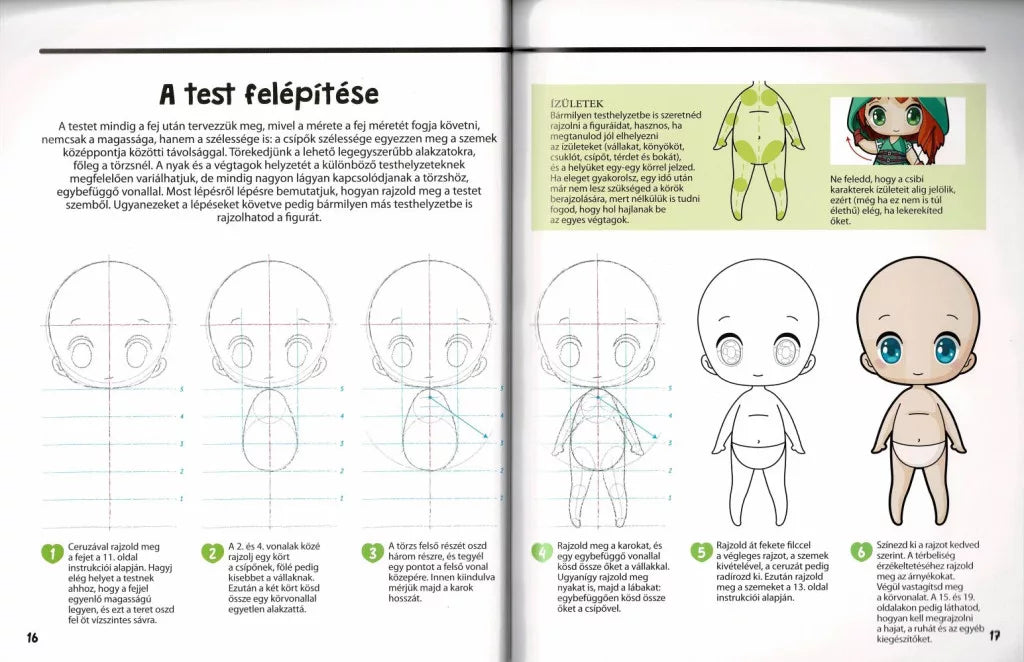 Manga karakterek csibi stílusban