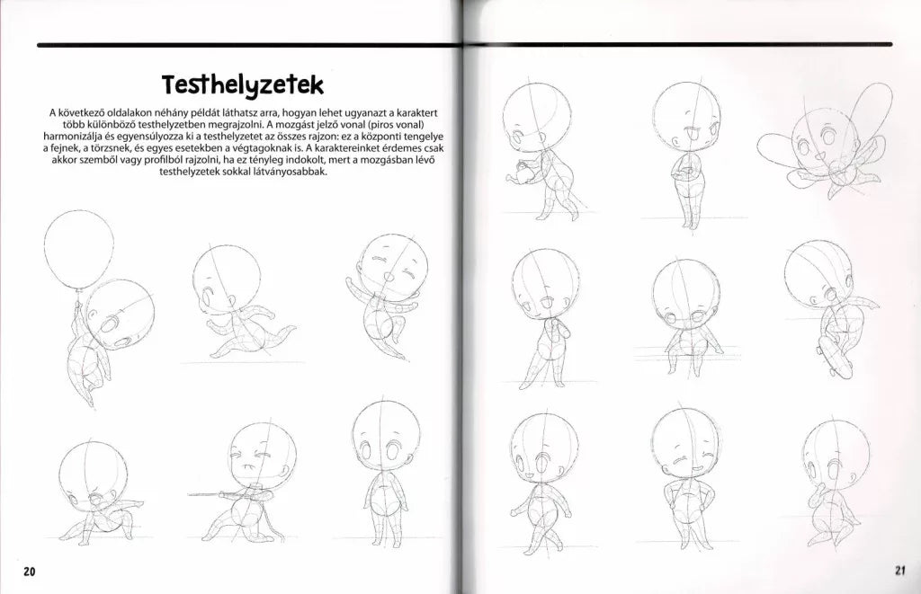 Manga karakterek csibi stílusban