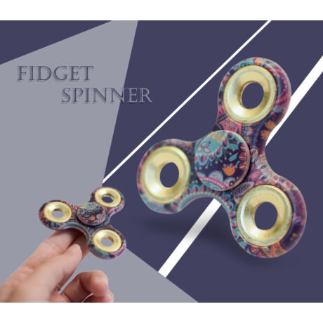 Fidget Spinner FS-Z01 Szivárványlila