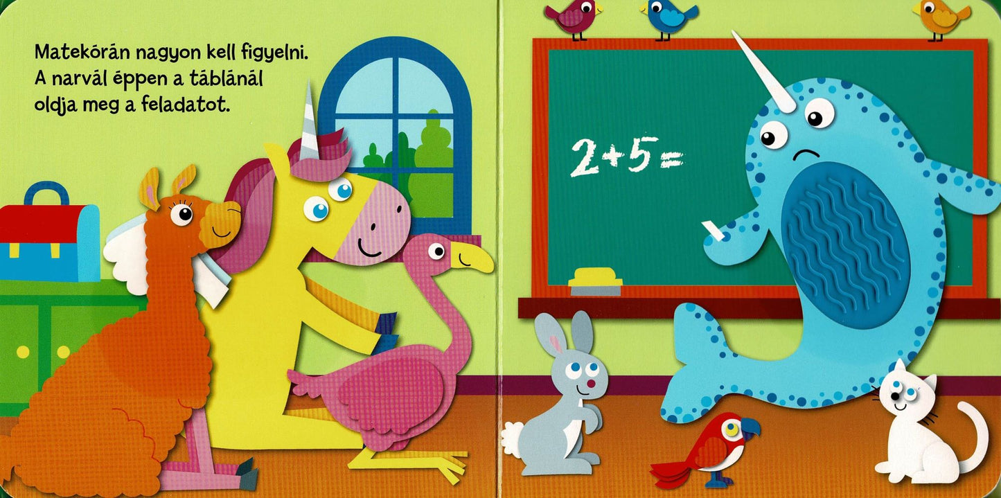 Gumipocakok - A kis unikornis és az iskola