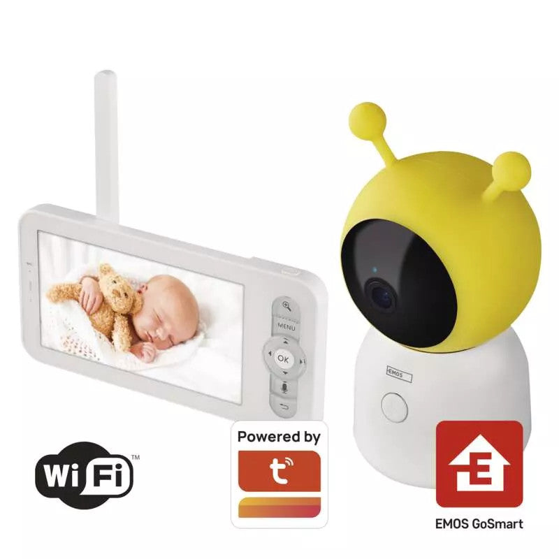 GoSmart Bébiőr monitor IP-500 GUARD képernyővel és wifivel