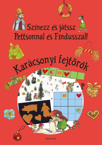 Színezz és játssz Pettsonnal és Findusszal! - Karácsonyi fejtörők