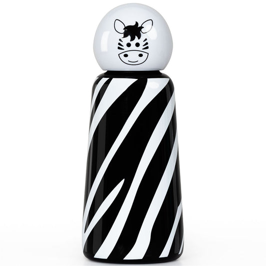 LUND Skittle Mini BPA mentes acél kulacs 300ML ZEBRA