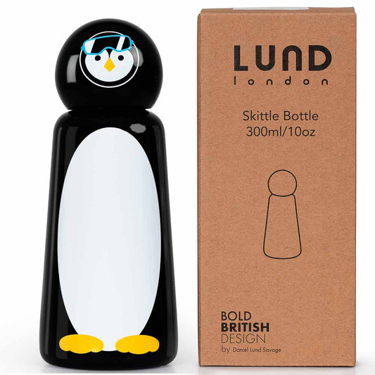 LUND Skittle Mini BPA mentes acél kulacs 300ML PENGUIN