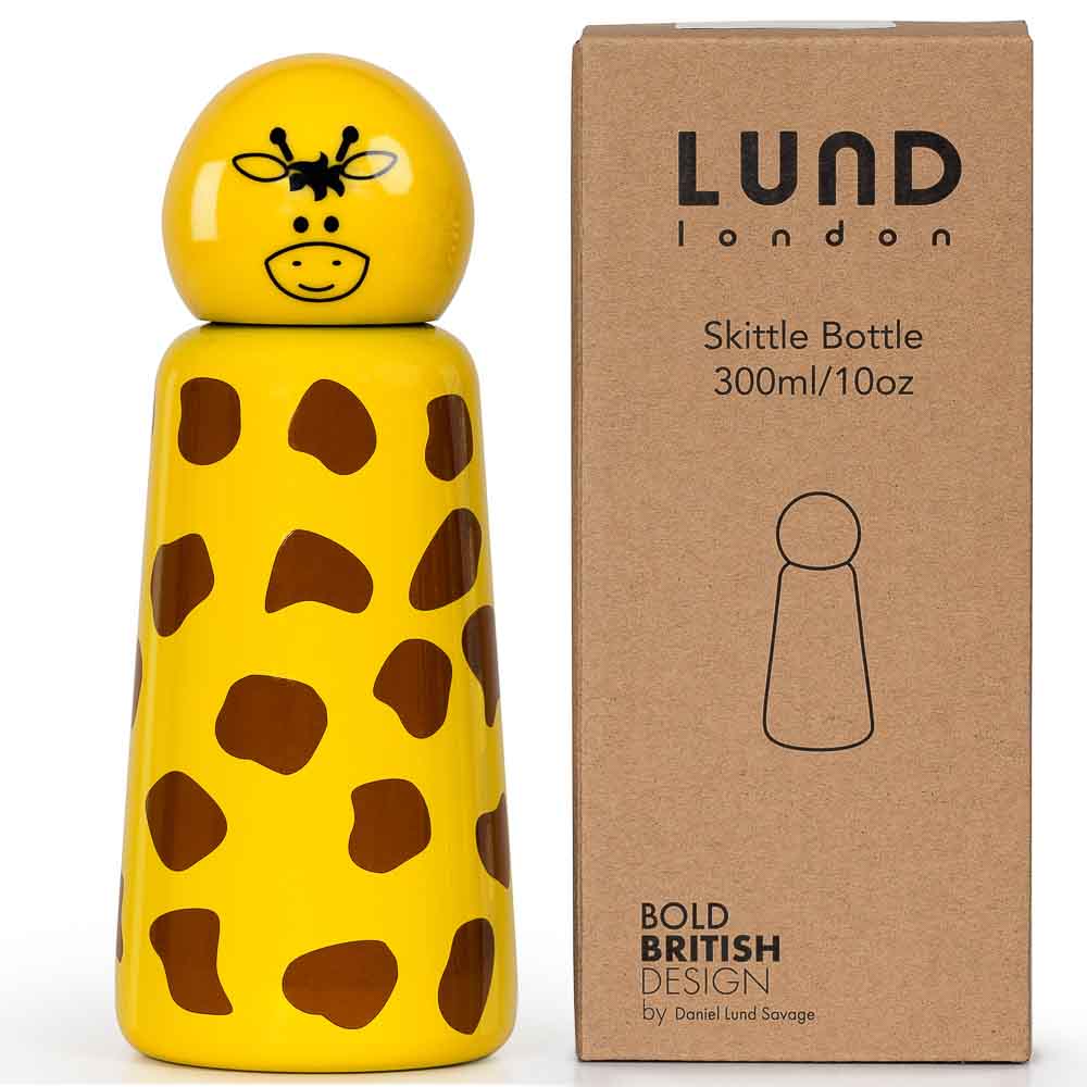 LUND Skittle Mini BPA mentes acél kulacs 300ML GIRAFFE