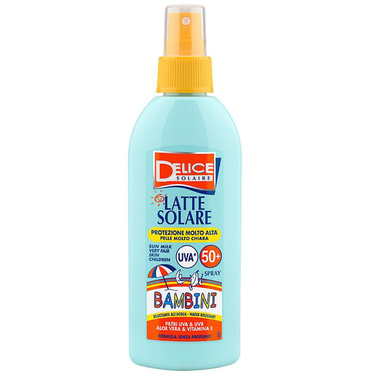 Delice Solaire gyermek hidratáló naptej E-vitamin kivonattal SPF50 150ml