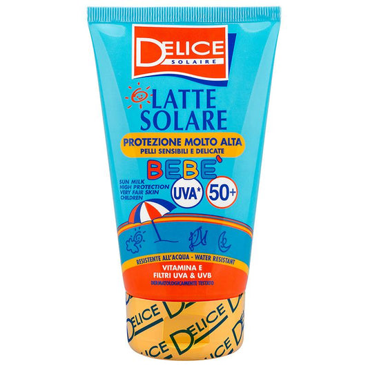 Delice Solaire gyermek naptej magas védelemmel SPF50 100ml
