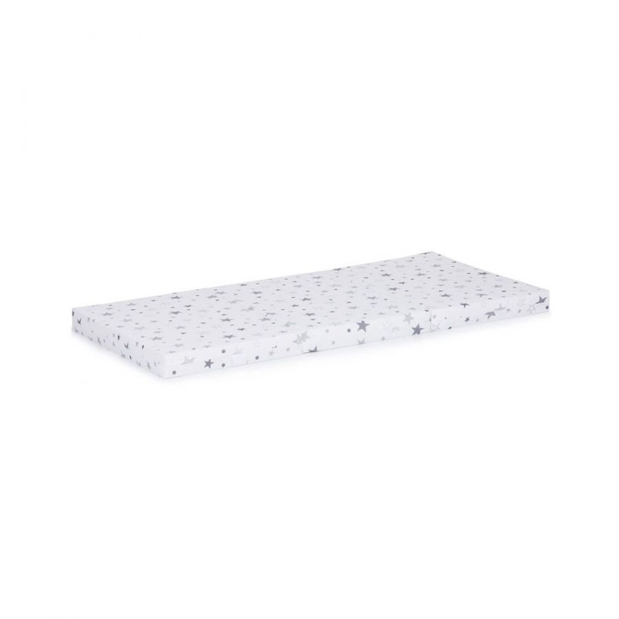 Chipolino összehajtható matrac 60x120 - White/Grey Stars