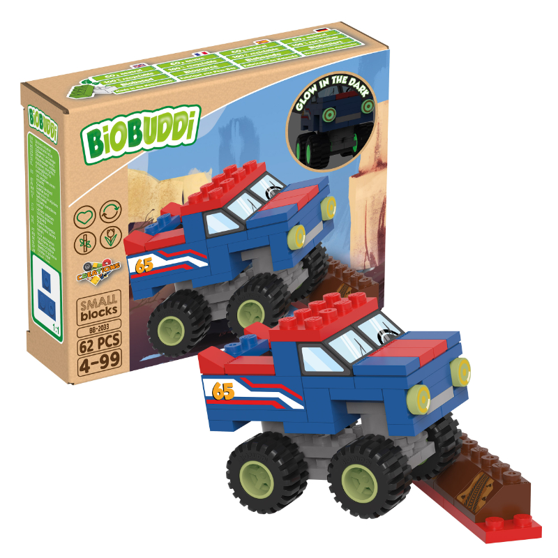 BiOBUDDi BB-2033 | legó-kompatibilis bio építőjáték | Off road terepjáró