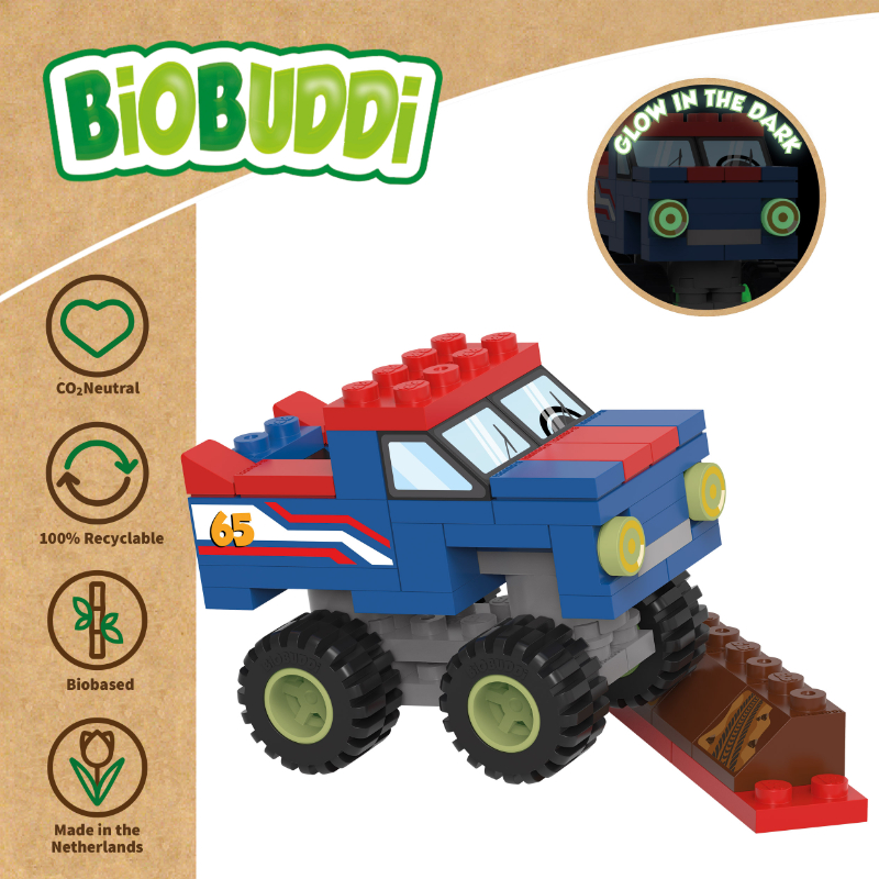 BiOBUDDi BB-2033 | legó-kompatibilis bio építőjáték | Off road terepjáró