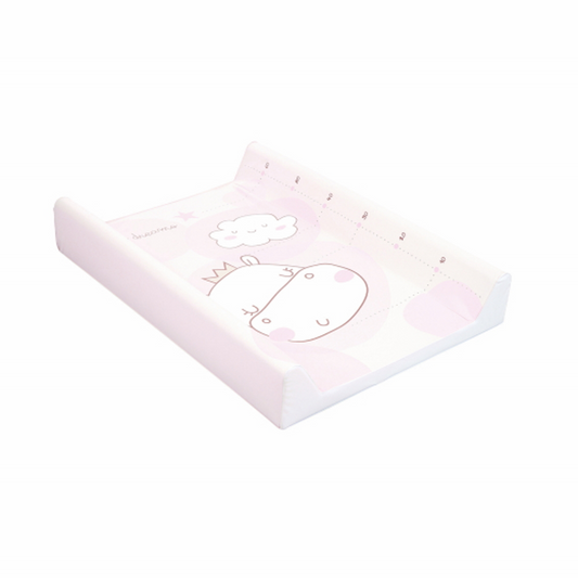 Kikkaboo pelenkázólap - merev 2 oldalú 50x70cm Happy dreams pink
